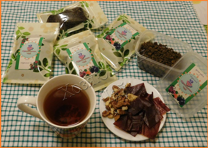 Набор нескольких сборов чая ручной работы "Хозяюшкин чай"